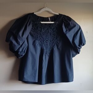 FREE PEOPLE BARDOT BLOUSE